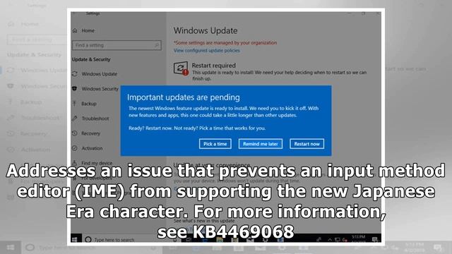 April Cumulative Update Arrives for Windows 10 October 2018 Update смотреть онлайн
