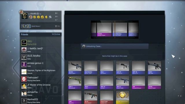 CS GO Case Opening Winter 2013-2014 смотреть онлайн