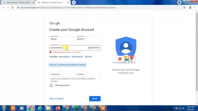 How To Create Google Account In Desktop/Laptop смотреть онлайн