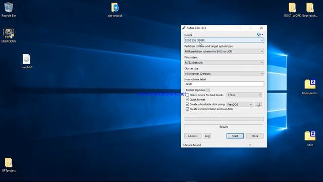 How to use windows-10 and set rufus for write an DDimage on sdcard смотреть онлайн