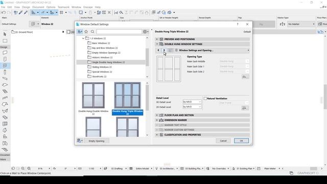how to create modern windows and setting wells for beginners in archicad смотреть онлайн