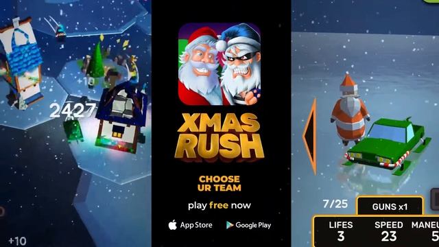 XMAS RUSH: Snow, Race & Gifts смотреть онлайн