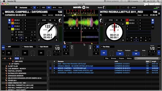 Truco Serato DJ:Activar hasta 6 efectos en cada canal usando Serato DJ y la VCI-400 de Vestax смотреть онлайн