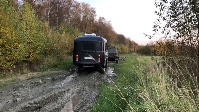 Кавз 39766 и УАЗ Переломка Offroad