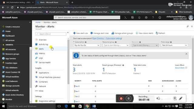 AZURE TASK 4 Monitoring,reporting,notification preferences смотреть онлайн