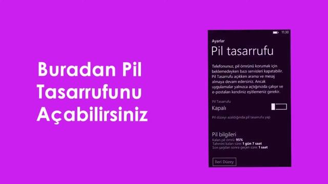Windows Phone Pil Tasarrufunu Açma смотреть онлайн