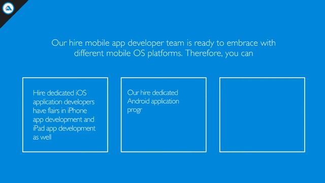 Hire creative mobile app developers for Android iPhone/iPad Windows and Cross Platform смотреть онлайн