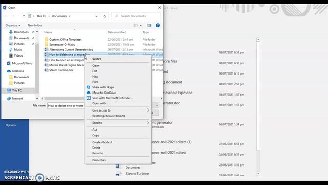 How to delete document in Microsoft Word смотреть онлайн