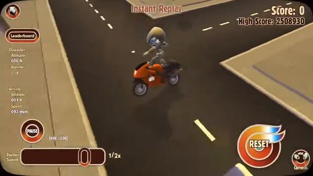 Turbo Dismount replay: 665 800 points on T-Junction! #turbodismount смотреть онлайн