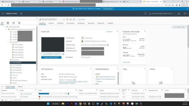 Geek Habits - VMware VSphere - Clone Virtual Machine on VSphere Client смотреть онлайн