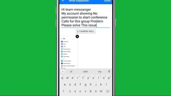 Messenger Fix No permission to start conference calls for this group Problem Solve