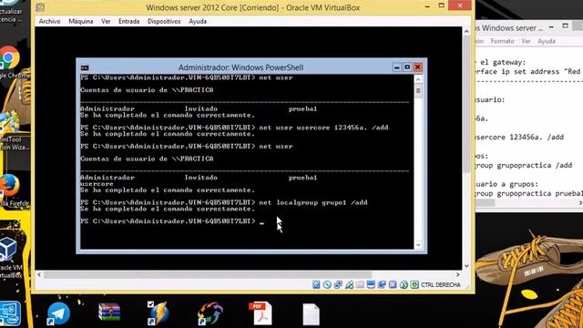 Creacion de usuario en windows server 2012R2 смотреть онлайн