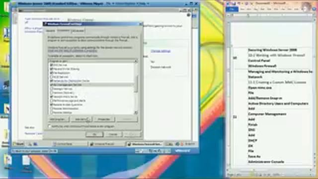 10-2 Working with Windows Firewall смотреть онлайн