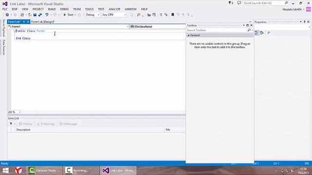 Visual Studio (Link Label)'La Link Koyma смотреть онлайн