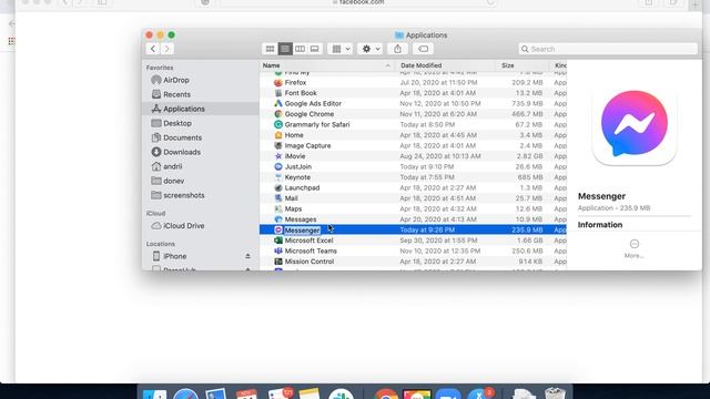 How to DELETE MESSENGER MACOS APP? смотреть онлайн