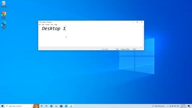 Multiple desktops on Windows 10 смотреть онлайн