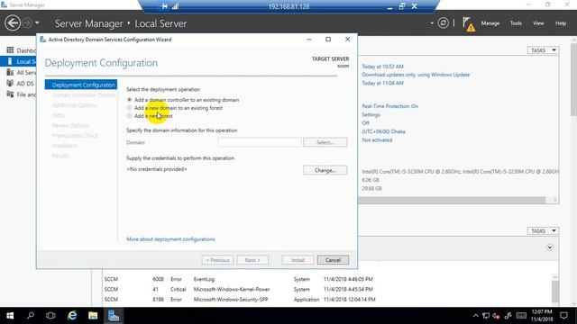 Windows Server 2016: Active directory and Dns Install and configure смотреть онлайн