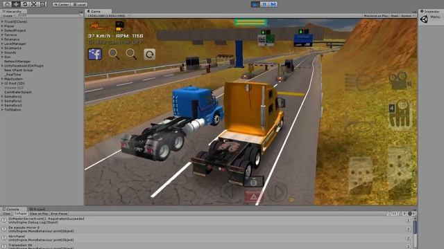 Grand Truck Simulator - Testing toll in in multiplayer mode смотреть онлайн