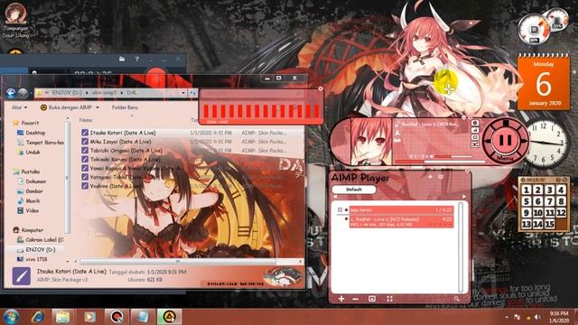 Bagi - bagi skin Aimp3 / Aimp4 v4.60 build 2167 [anime DATE A LIVE] [link di deskripsi video] смотреть онлайн