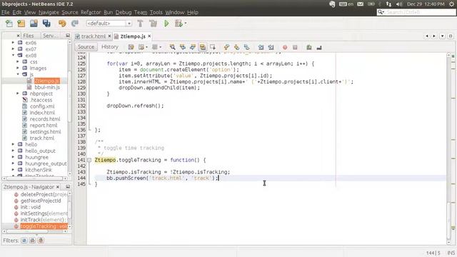 BlackBerry 10 HTML5 Apps 11 - Toggle Time Tracking смотреть онлайн