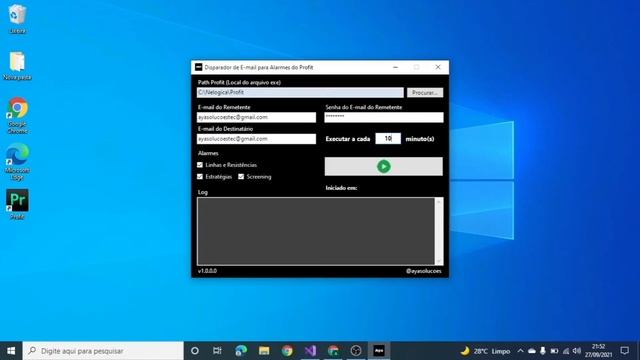 Disparador de Emails para Alarmes do Profit смотреть онлайн