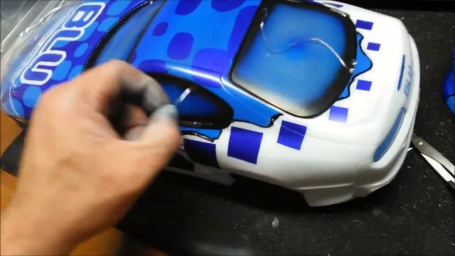RC Drift Body Painting Tutorial Part 9 Painting the Outer Trim Lines смотреть онлайн