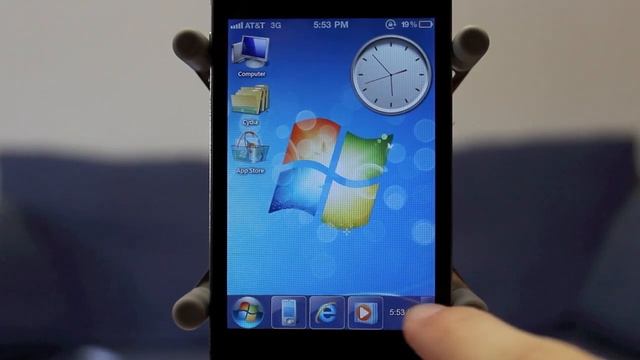 Windows 7 Theme for iPhone! - Jailbreak Tweak 16 смотреть онлайн