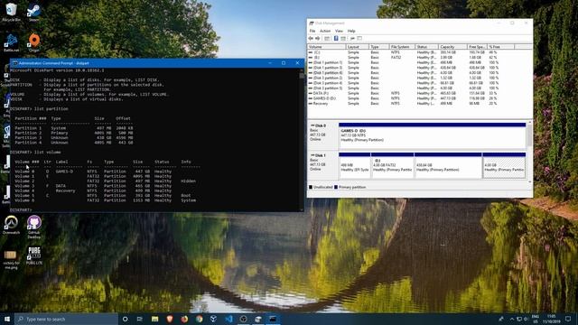 Clear a drive using diskpart in Windows 10 смотреть онлайн