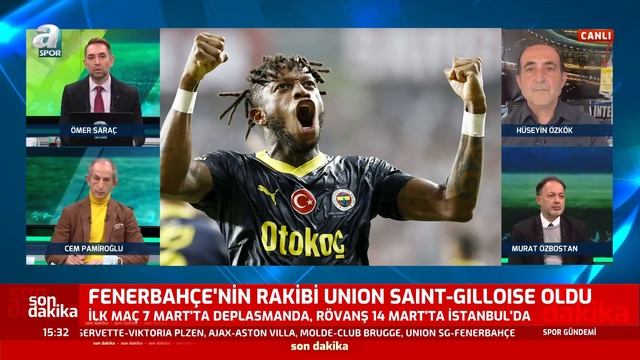 Hüseyin Özkök: "Fenerbahçe, Union Saint-Gilloise'yi Eleyebilir" смотреть онлайн