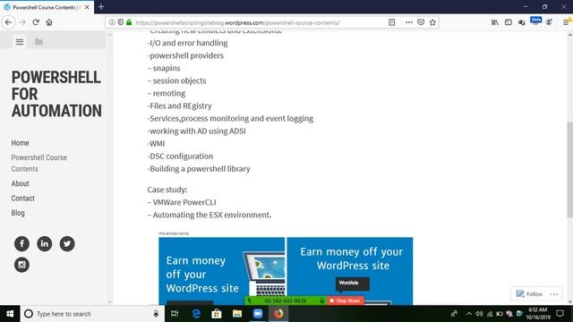Windows Powershell Architecture