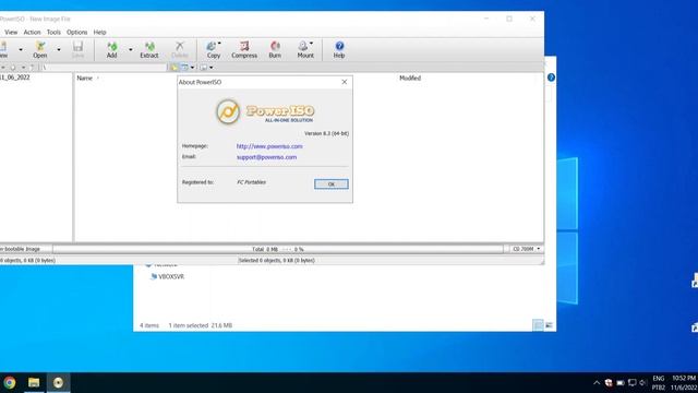 PowerISO 8.3 Full (2022) - Install Windows (Working) смотреть онлайн