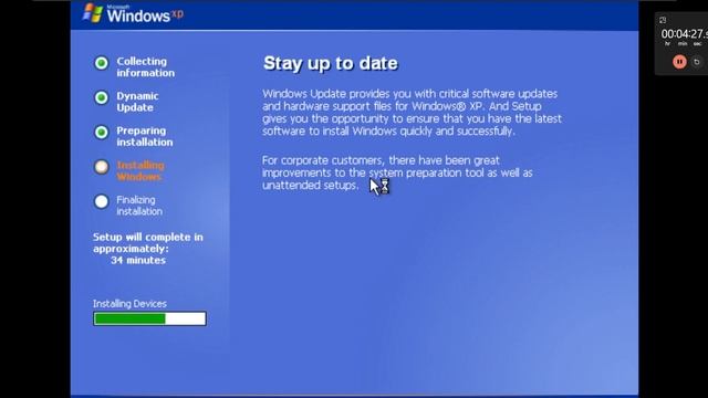 Windows XP in 8.57 minutes (Windows XP install speedrun) смотреть онлайн