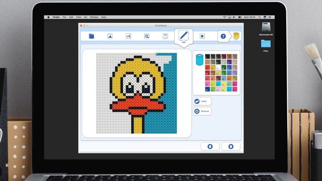 How to draw your own bead patterns | Tutorial смотреть онлайн