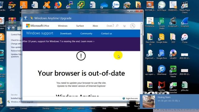 Windows 7 Anytime Upgrade End Support смотреть онлайн