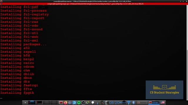 How to Install The Free Pascal Compiler in Linux смотреть онлайн