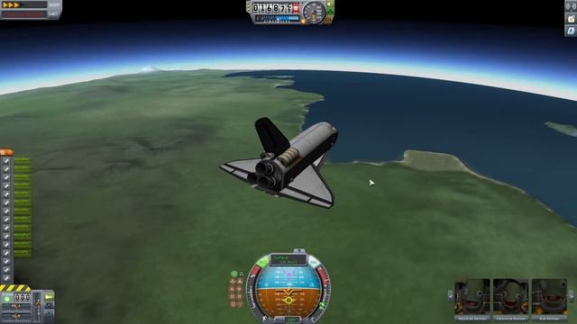 Stock Space Shuttle KSP 1.1.3 смотреть онлайн