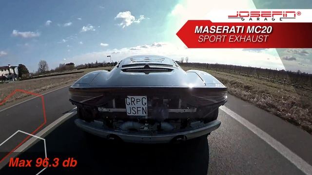 Maserati Mc20 Josefin Garage Exhaust смотреть онлайн