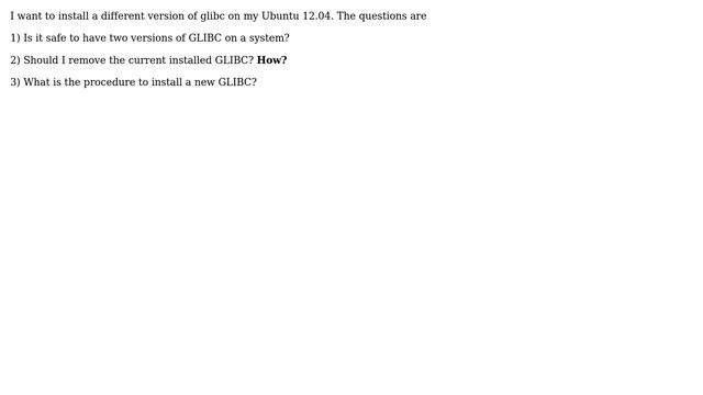 Installing GLIBC from source смотреть онлайн