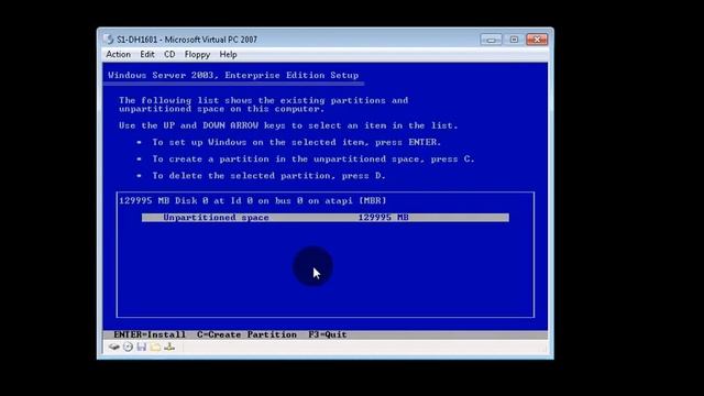 Hướng dẫn cài đặt chương trình Virtual PC và Windows Server 2003 смотреть онлайн