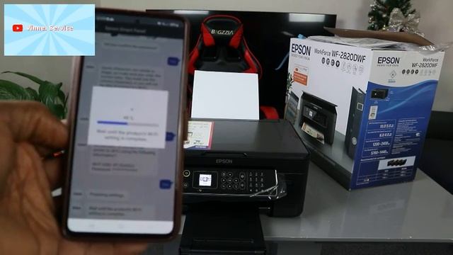 How to Set Up /Connect Epson Printer To WIFI смотреть онлайн