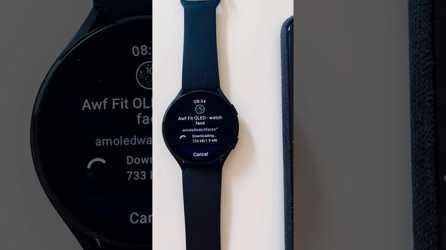 Install watch face using phone companion app ⌚ Wear OS смотреть онлайн