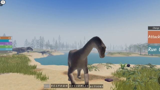 Camarasarus remodel! + new PBR textures! (dinosaur world mobile) (roblox) смотреть онлайн