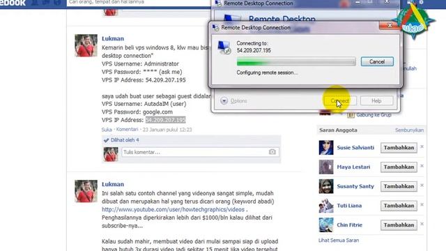How To Remote VPS With Remote Dekstop Connections смотреть онлайн