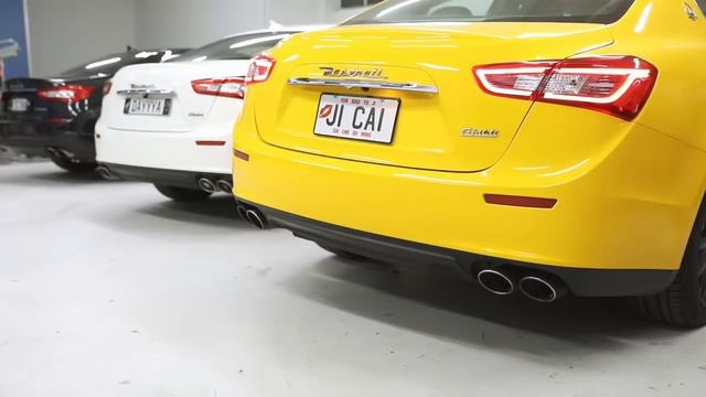 active sound Maserati Ghibli / Quattroporte diesel , exhaust note , start up смотреть онлайн