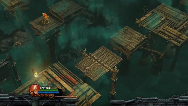 Lara Croft and the Guardian of Light | Cap.9: Puente retorcido | Gameplay en ESPAÑOL 2K PC смотреть онлайн