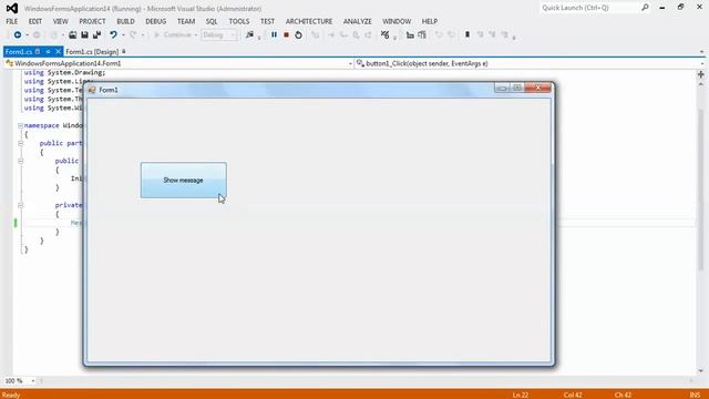 message box in c# смотреть онлайн