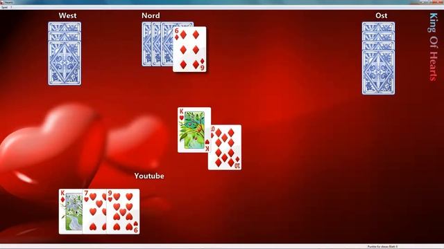 Play Windows Hearts - Game 02 - last Round - "Second Game" смотреть онлайн