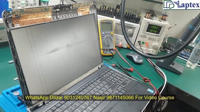 Dell Latitude E6540 Colourful Display Problem Hindi PART 1 | Chiplevel Laptop Repair Training Cours смотреть онлайн