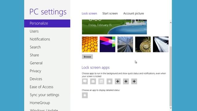 Windows 8 Lock Screen Customization смотреть онлайн