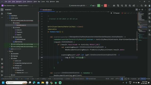 #5 Doc Scanner App | Integrate Google Document Scanner with ML Kit | Room | MVVM | Jetpack Compose смотреть онлайн